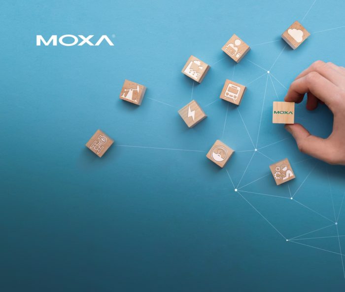 Wooden cubes depicting Moxa's business verticals