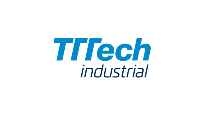TTTech Industrial Logo white background