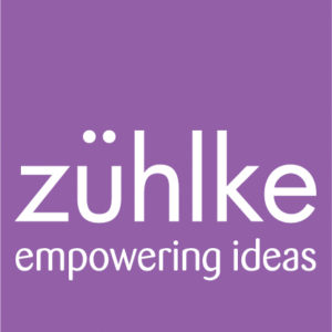 zühlke logo in violet background