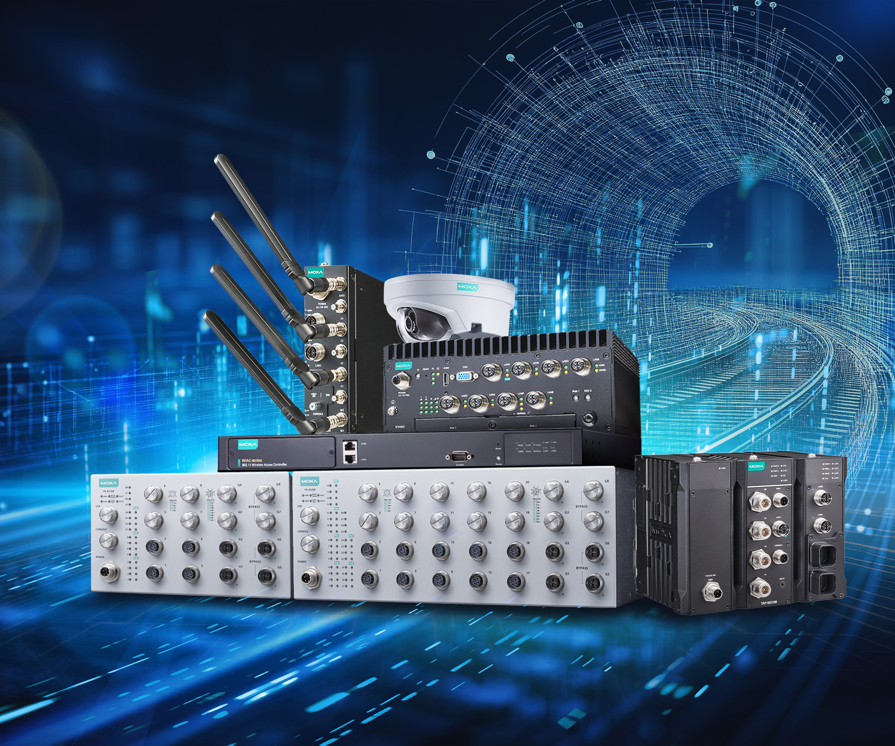 Moxa Expands Portfolio to Propel Digitalized and Secure Rail Systems with Unwavering Commitment