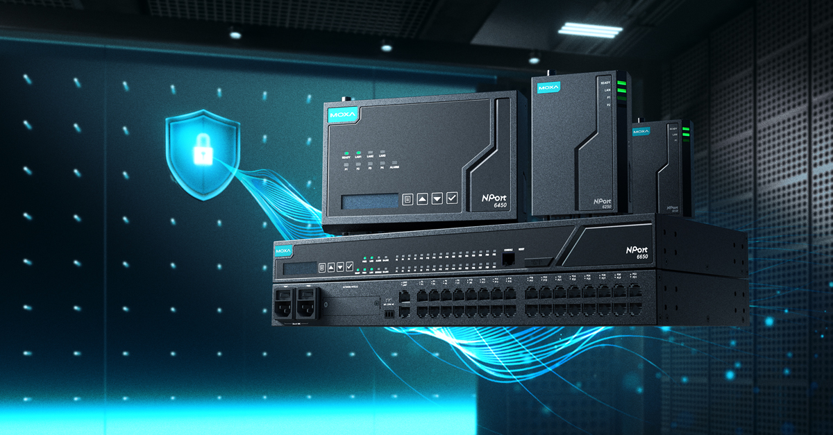 Moxa Achieves First IEC 62443-4-2 Certification for Serial Device Server Under IECEE Scheme